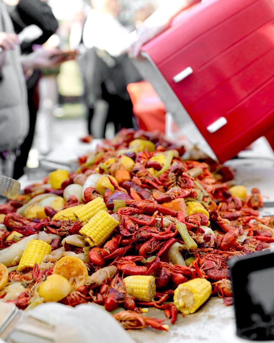 Lowcountry boil from Hyman's Seafood website