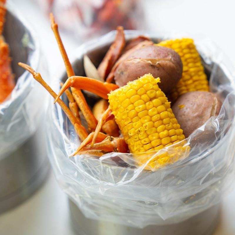 Seafood boil from Cajun Crab Waikiki official website