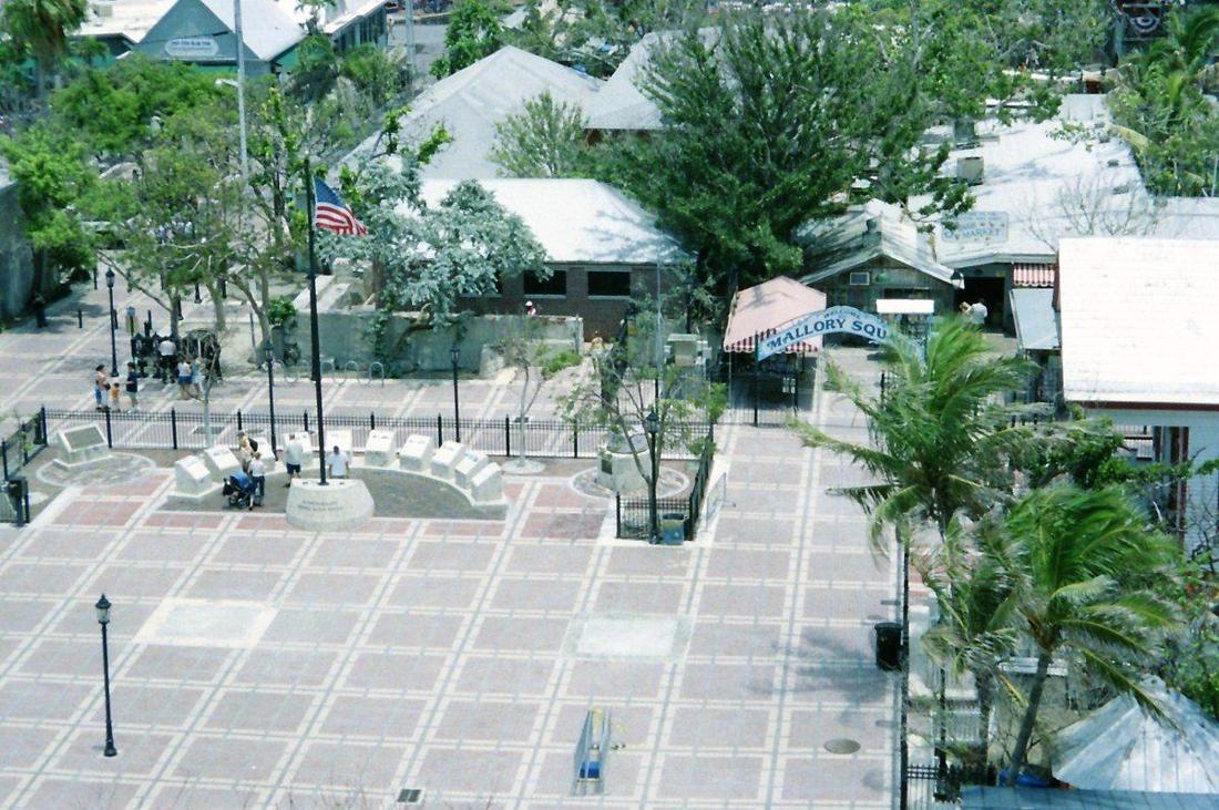Mallory Square waterfront walk actual location photograph