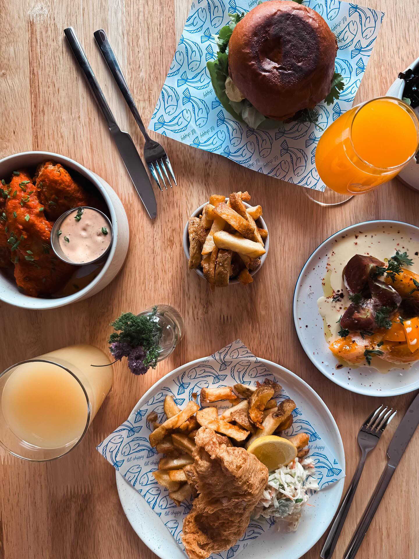 Lil Chippy food photographed by Allie Norman