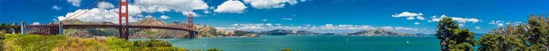 Golden Gate Bridge official panoramic photograph