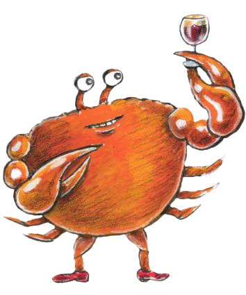 Crab & Wine Festival official logo