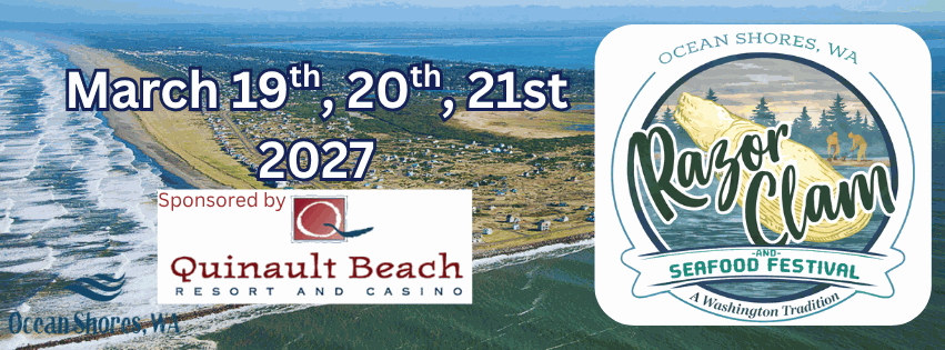 Razor Clam & Seafood Festival official artwork